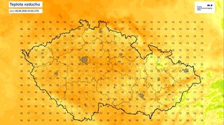 Česko zažilo první letošní tropickou noc